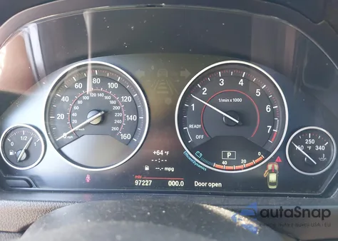 2013 BMW 335I z USA, uszkodzony, nr VIN WBA3A9G5XDNP36238